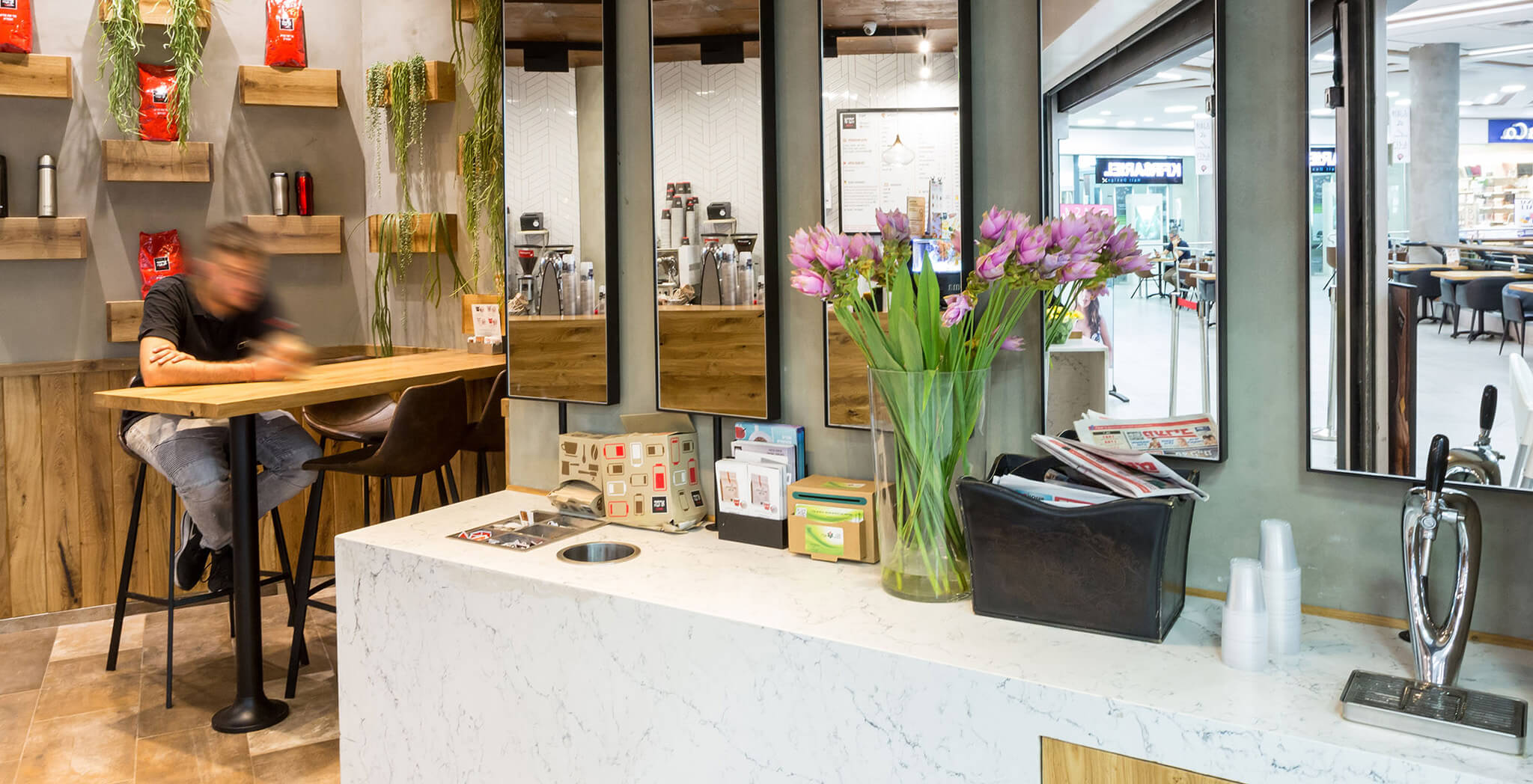 Harel Mall branch counter