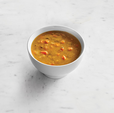 Go to the page that contains information about lentil soup